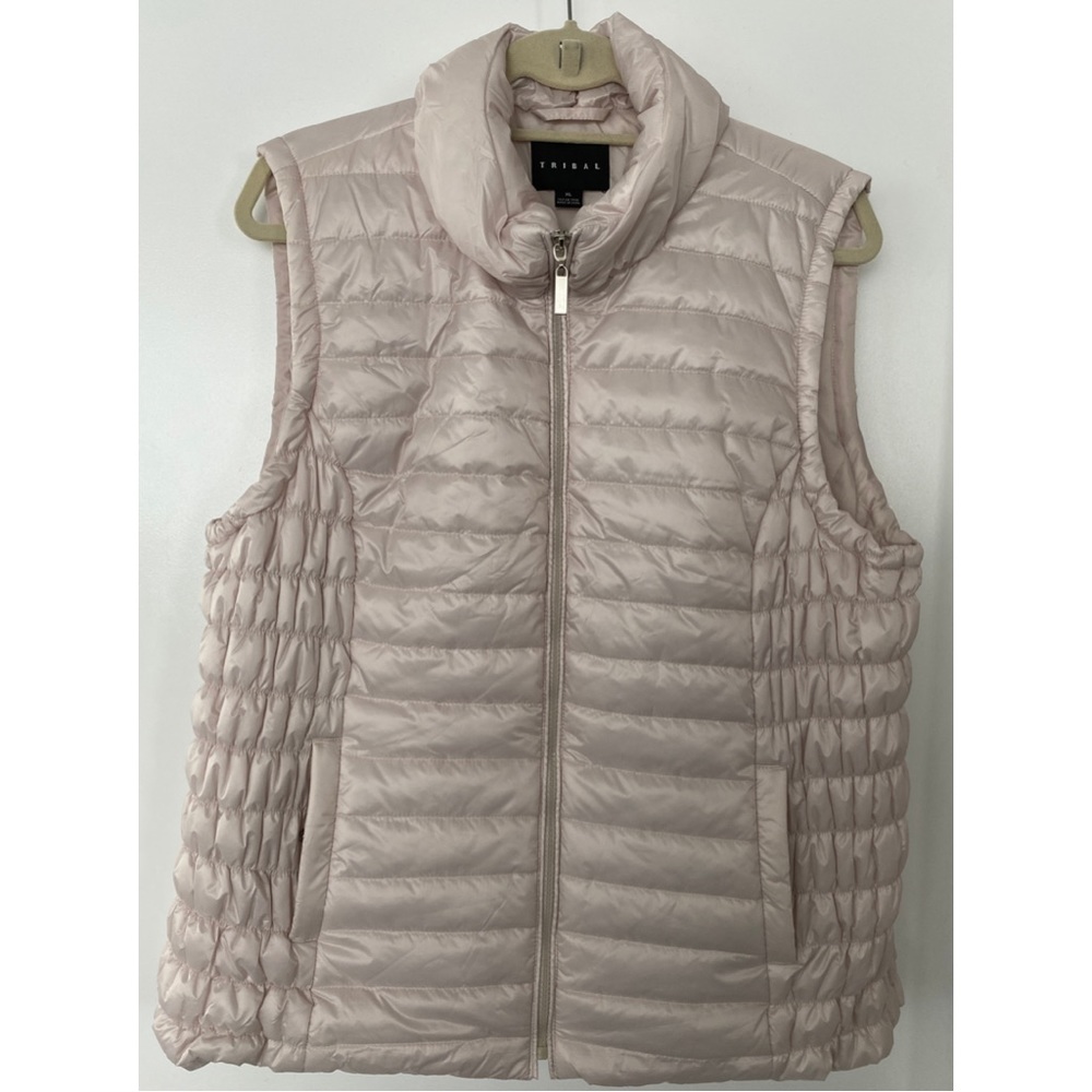 Ivory Lightweight Puffer Vest - Tribal - Women’s XL